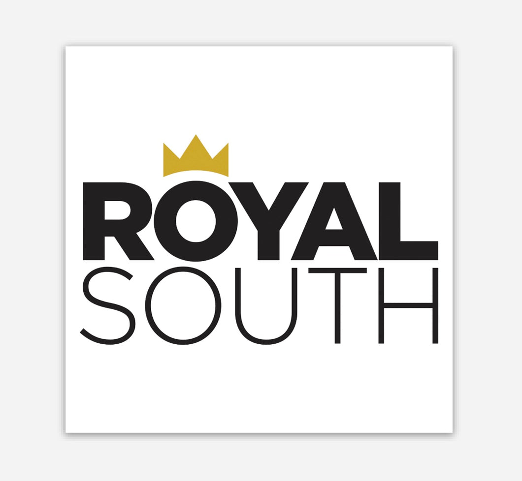 Royal South Sticker (includes shipping)